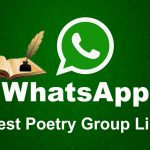 Poetry Whatsapp Group Link free
